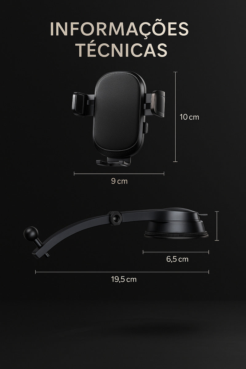 Suporte Veicular Para Celular Automotivo Carro Painel Mesa Retrovisor Dtimp