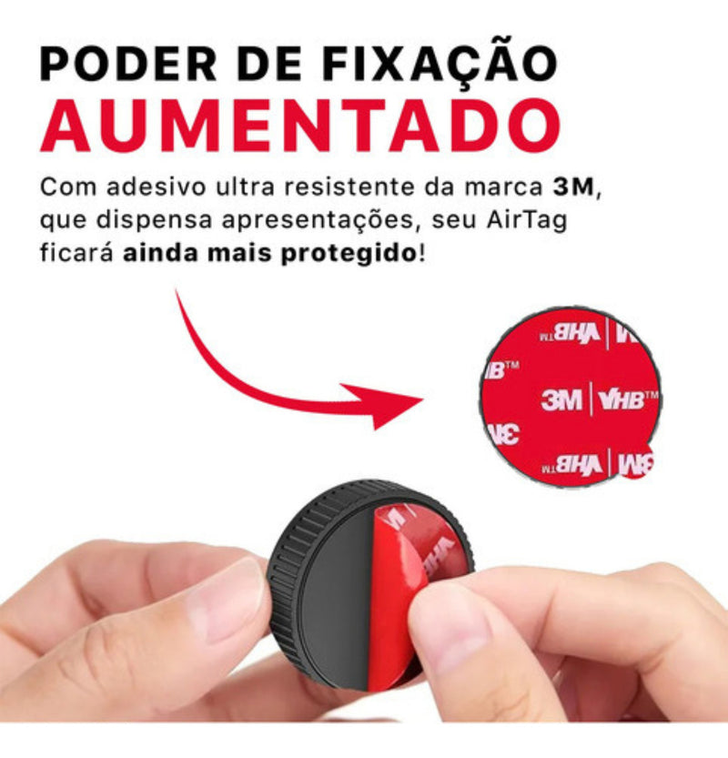 Case Capa Para Apple Airtag  Antichoque Com Adesivo