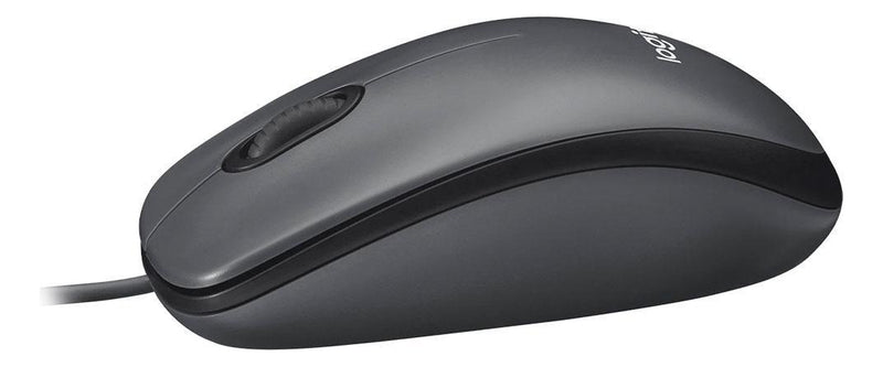 Mouse Logitech M90, Usb, 1000dpi, Ambidestro, Cinza E Preto