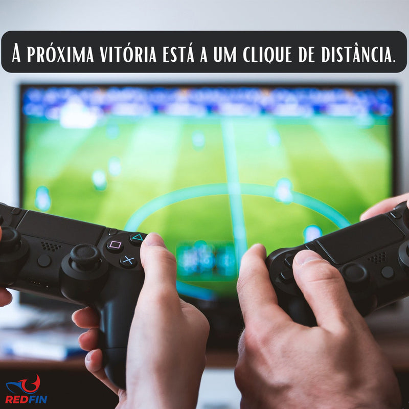 Controle compatível tv samsung pc p4 bluetooth pc gamer tv smart REDFIN
