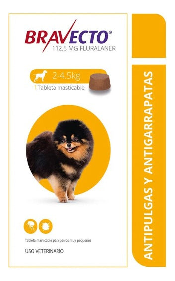 Bravecto Antipulgas carrapato comprimido Cães 20 a 40 kg Full