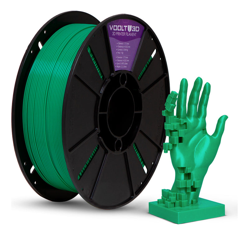 Voolt3D PLA Filamento 1.75mm Premium 1kg Cor Bege Caucasiano