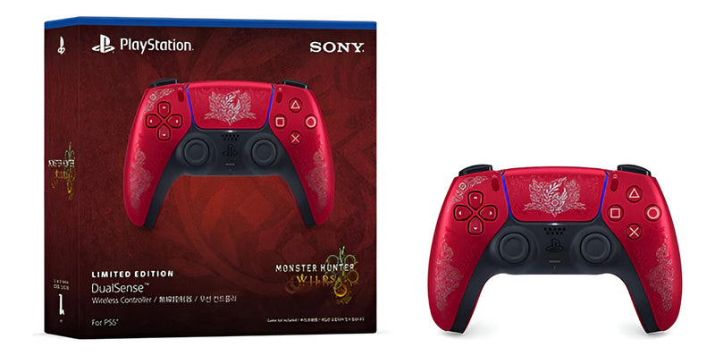 Controlador Joystick Sem Fios Dualsense para Ps5 Vermelho Vulcânico