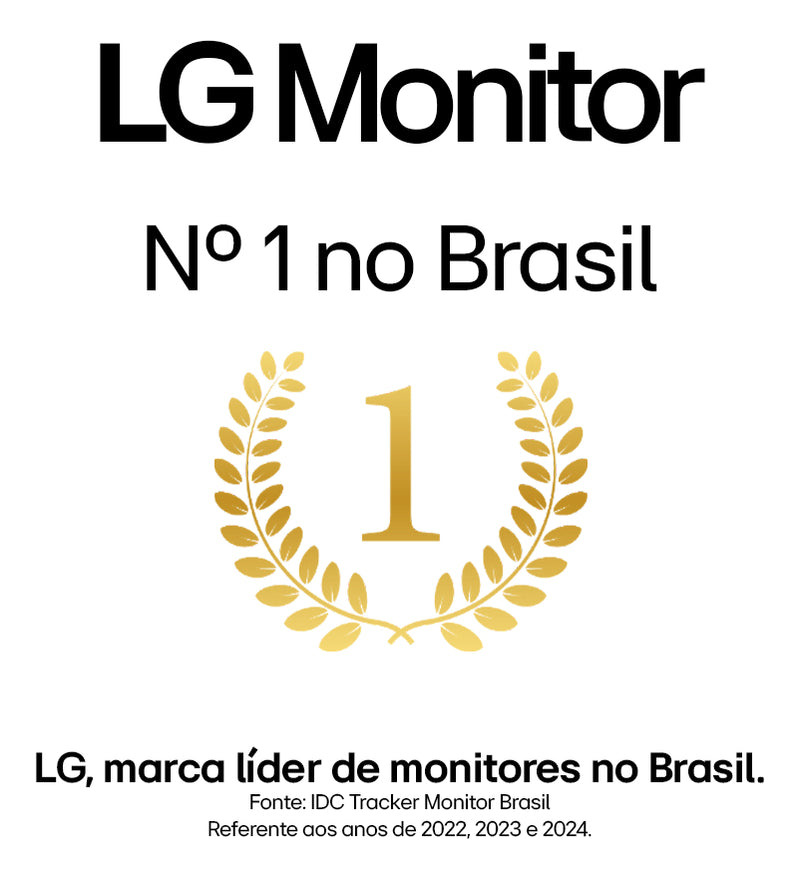 Monitor Gamer LG UltraGear 24” 24GS60F-B IPS Full HD 180Hz 1ms (GtG) NVIDIA® G-SYNC® AMD FreeSync™ HDR10 sRGB 99% HDMI DisplayPort