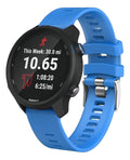 Pulseira Silicone Garmin Forerunner 245 645 Music Watch Cor Verde-claro Largura 20 Mm