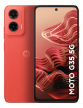 Smartphone Motorola Moto G35 5g - 128gb 12gb (4gb Ram+8gb Ram Boost) E Camera 50mp Com Ai Nfc Tela 6.7 Com Superbrilho - Grafite - Vegan Leather