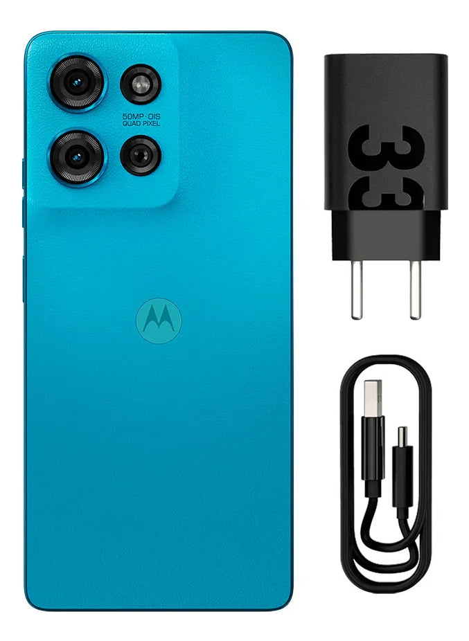 Smartphone Motorola Moto g75 5G - 256GB 16GB (8GB RAM+8GB Ram Boost) e 50MP Sony Lytia 600 Camera Moto AI Ultrarresistencia militar - Preto