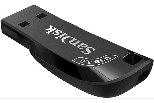 SanDisk Ultra Shift pendrive 64 GB 3.0 preto 10x mais rápido
