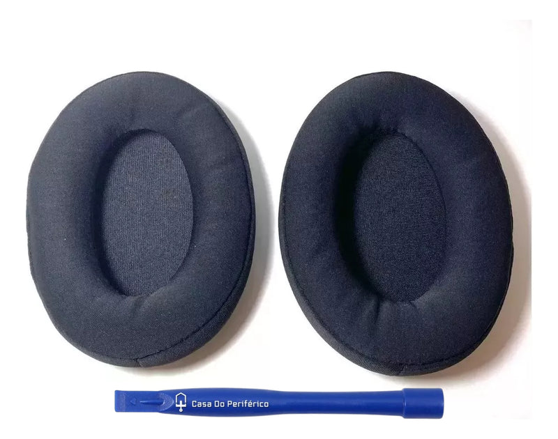 Espumas Earpad Almofadas Par Compatível com Hyperx Cloud Stinger Cloud Cor Preto Couro PU Casa do Periférico