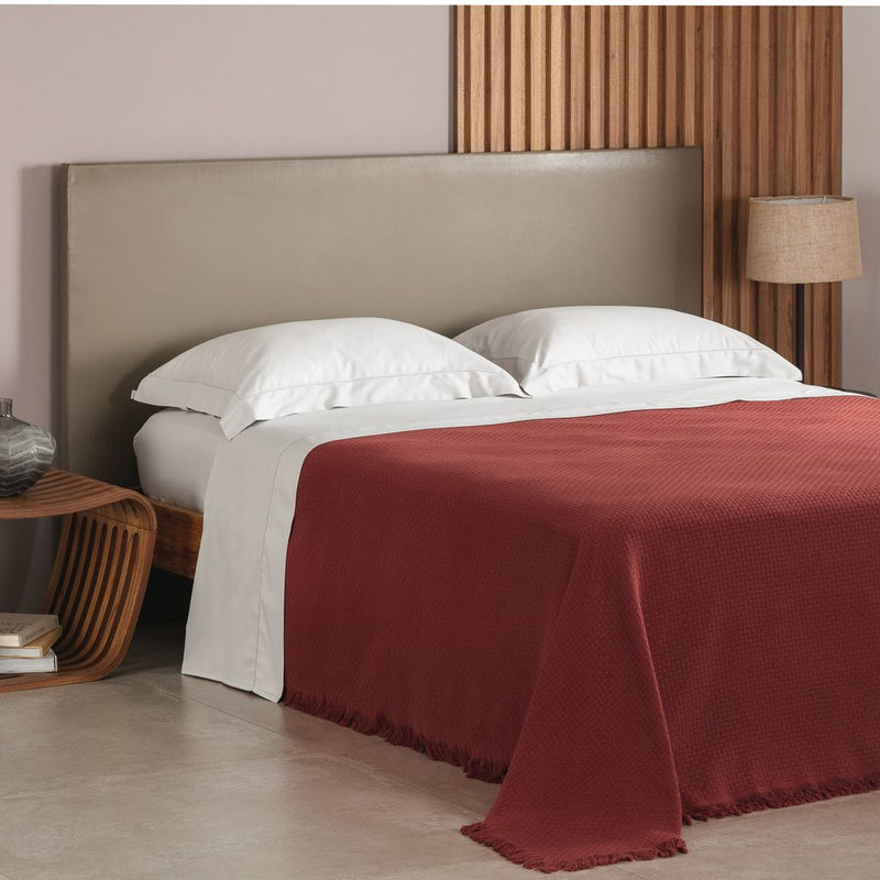 Colcha King Buddemeyer In Design 100% Algodão Bege