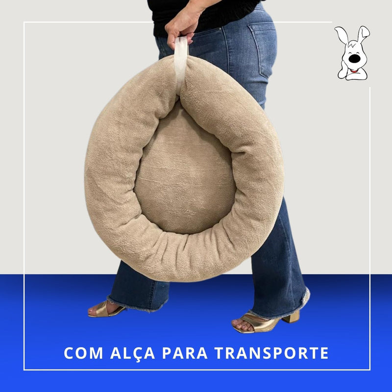 Cama De Gato Caminha Nuvem Ninho Pet Soft Redonda 50x50cm