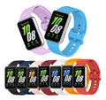 Pulseira Fecho Silicone Para Samsung Galaxy Fit 3 Sm-r390 Cor Nude Largura Da Pulseira 20 Mm