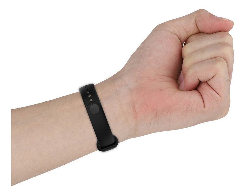 Pulseira De Silicone Colorida Para Xiaomi Mi Band 8 Active Cor Lilás