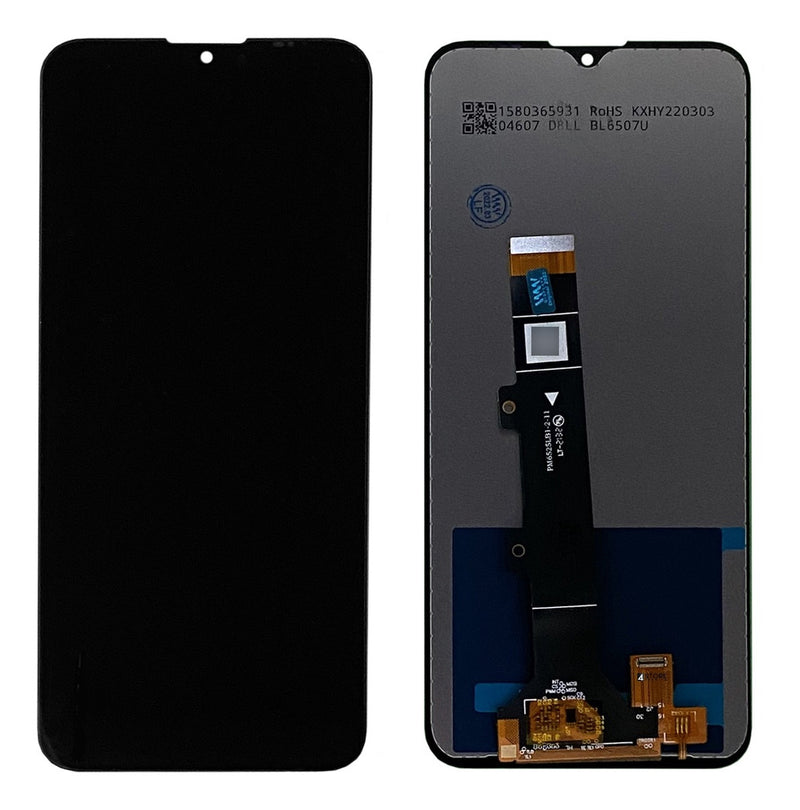 Tela Display Frontal Lcd Compativel Moto G20 Xt2128-1 + Pel Cor Preto