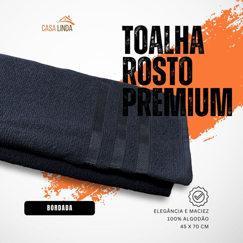Kit 5 Toalhas De Rosto Para Salão 45x70 - Europa - Color
