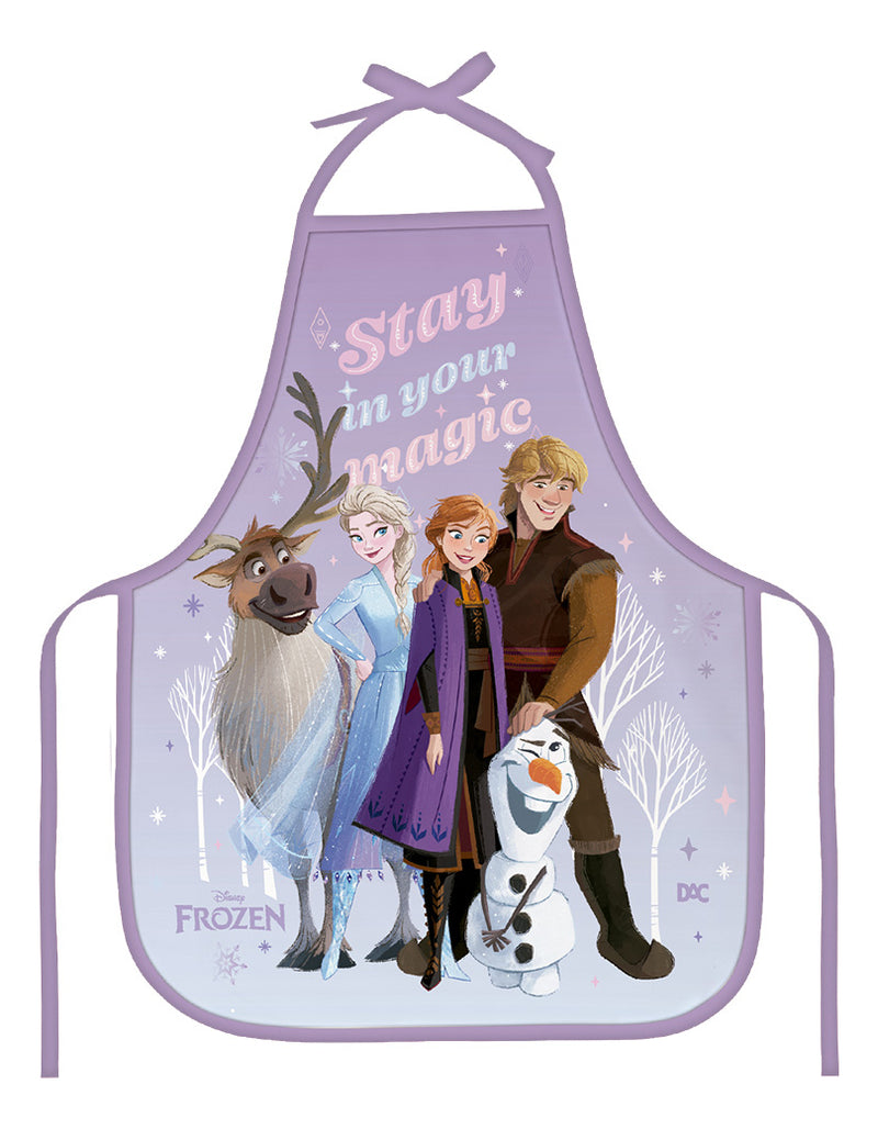 Avental Infantil Escolar Frozen Dac