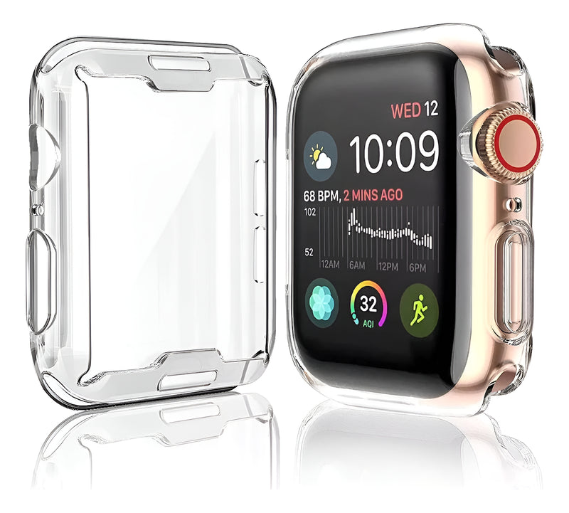 Case Capa Silicone 360º Protetor Para Apple Watch Series