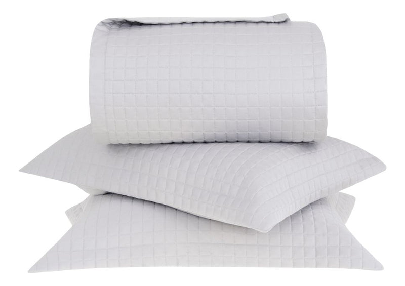 Kit Colcha Solteiro Buddemeyer Vision New Colors Branco 2pçs