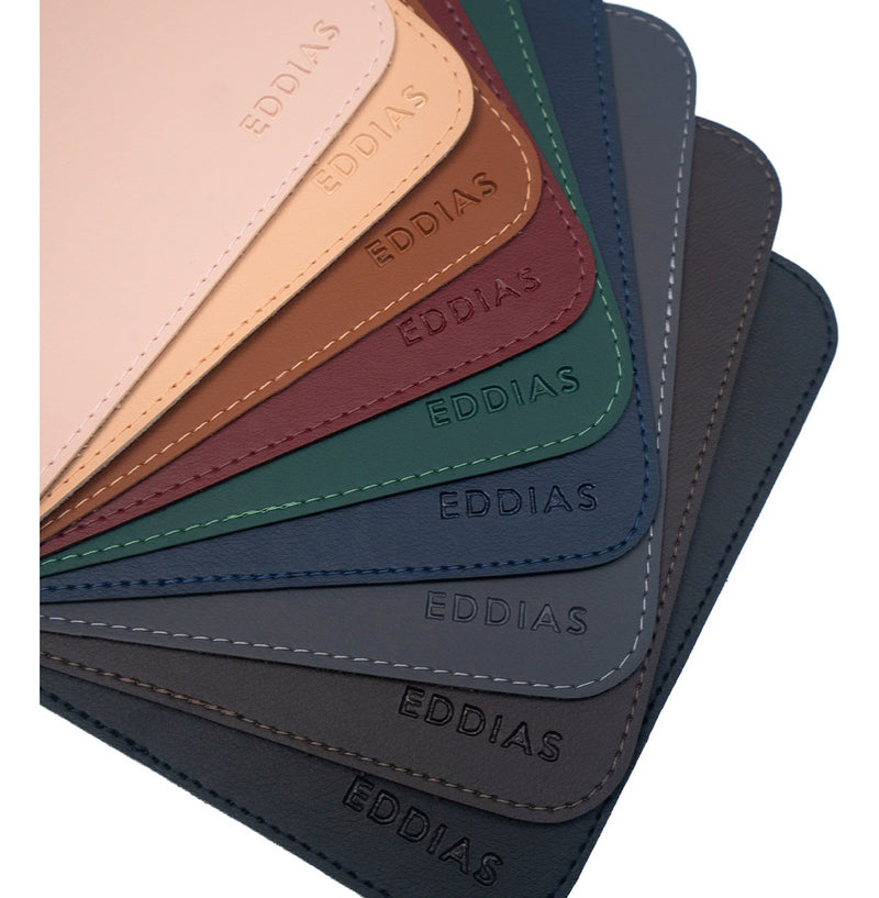 Mousepad Grande Preto 90x40 Deskpad Couro Antiderrapante Mesa Computador Notebook Eddias