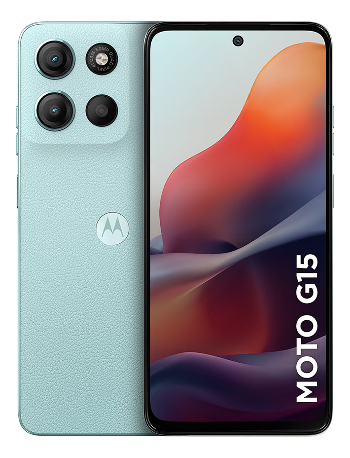 Smartphone Motorola Moto G15 - 256gb 12gb (4gb Ram+8gb Ram Boost) E Camera 50mp Com Ai E Night Vision Bateria De 5200 Mah Tela Fhd+ 6.7 Com Superbrilho Nfc - Grafite