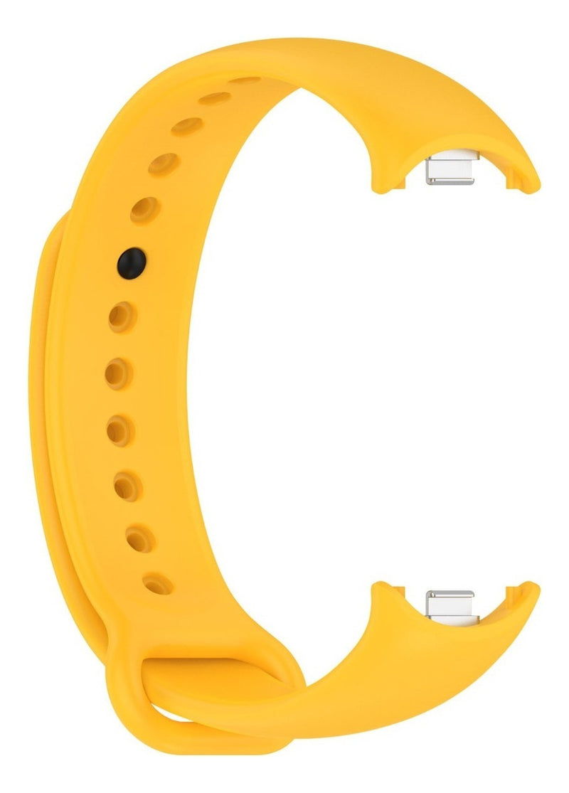 Pulseira Silicone Trava Metal Sport Compatível C/ Mi Band 8 Cor Vermelho