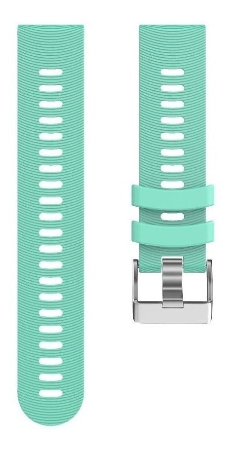 Pulseira Silicone Garmin Forerunner 245 645 Music Watch Cor Verde-claro Largura 20 Mm