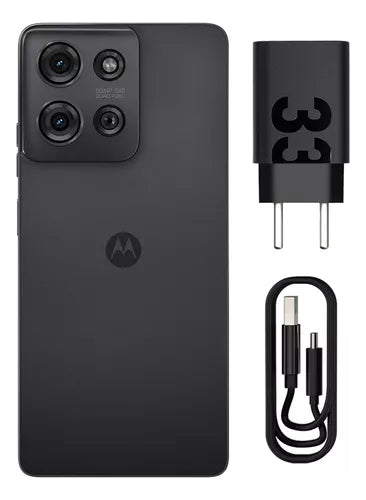 Smartphone Motorola Moto g75 5G - 256GB 16GB (8GB RAM+8GB Ram Boost) e 50MP Sony Lytia 600 Camera Moto AI Ultrarresistencia militar - Preto