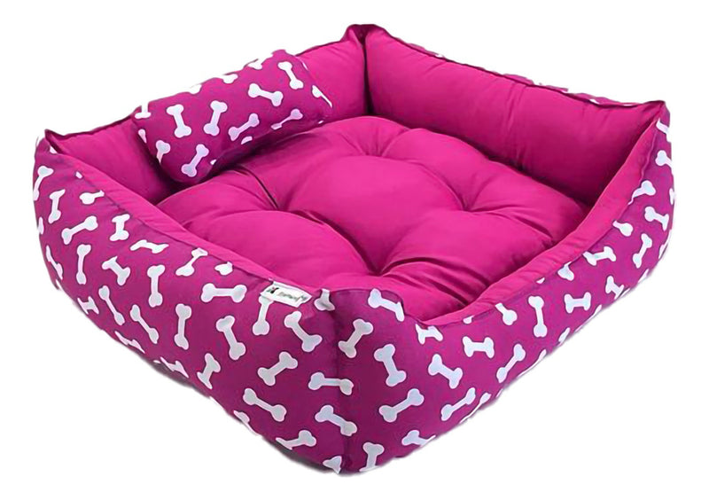 Cama Para Cachorro Gato Caminha Pet 57x53x14 Lavável Máquina
