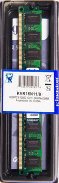 Memória RAM Kingston 8GB Ddr3 1600mhz Pc3 12800 KVR16N11/8 PC