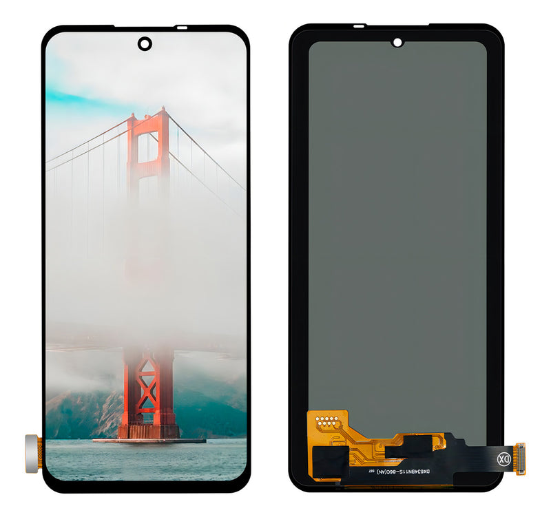 Tela cheia compatível com Xiaomi Redmi Note 11 4g 2201117tl Redmi Note 11s 2201117sl Black Color Slim Company