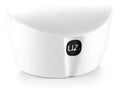 Saleiro Branco 500ml Gold Plástico Com Tampa 16x9 Cm Uz145br
