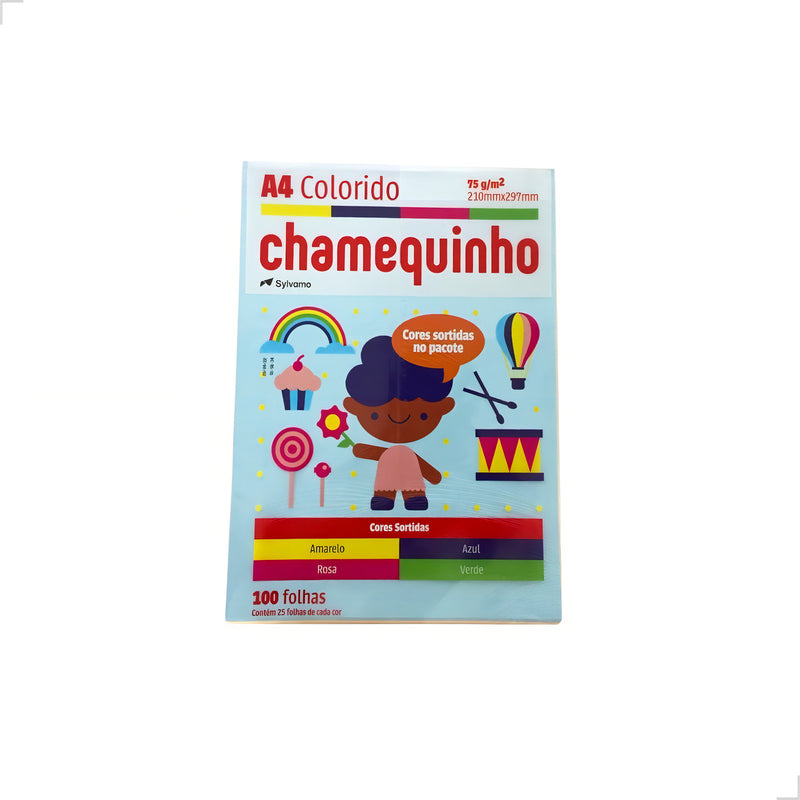 Papel Chamex Office A4 Sulfite 210x297 75g Resma 1000 Folhas Cor Branco