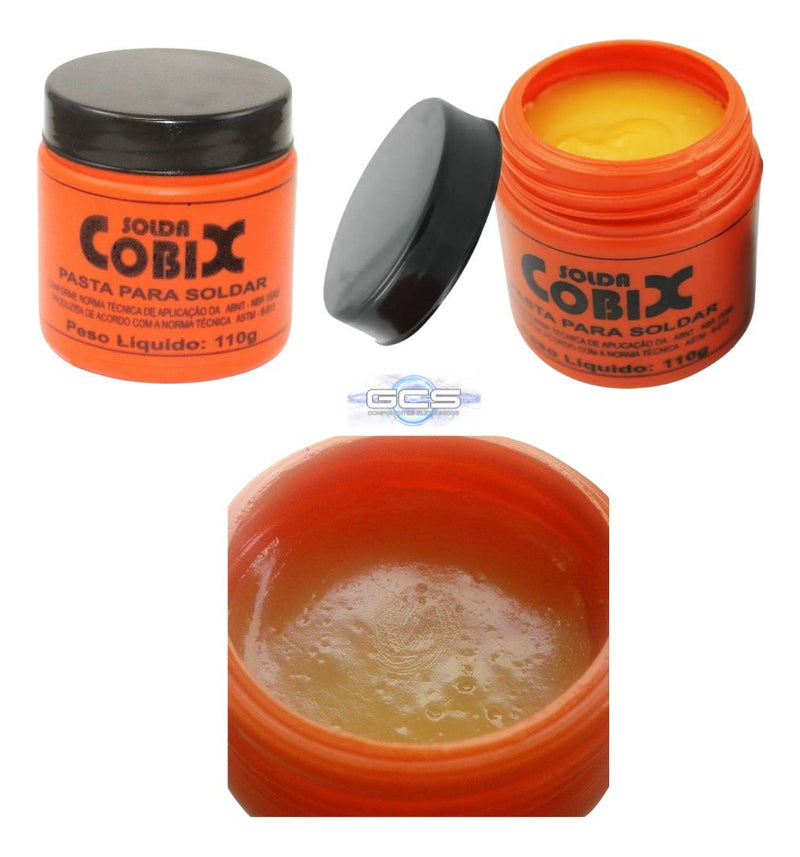 Pasta Para Soldar Cobix Pote 110g Plastico Solda