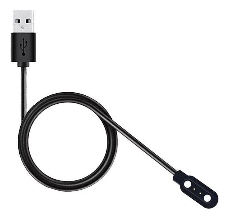 Cabo Carregador Usb Para Mibro Air Smartwatch Magnético Cor Preto