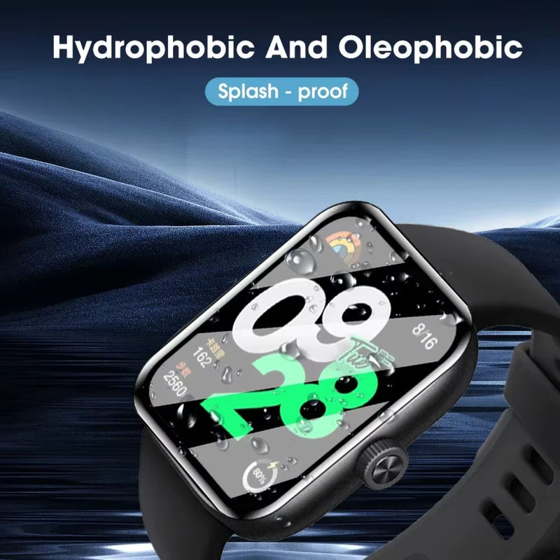 Película 3d 9d Cerâmica Para Redmi Watch 3 4 5 Active Lite