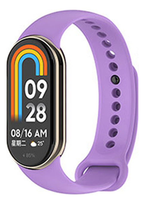 3x Pulseira Silicone Para Smartband Mi Band 9 Miband 9 Cor Preto/Preto/Preto Largura da pulseira 15 cm