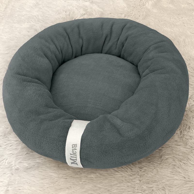 Cama De Gato Caminha Nuvem Ninho Pet Soft Redonda 50x50cm