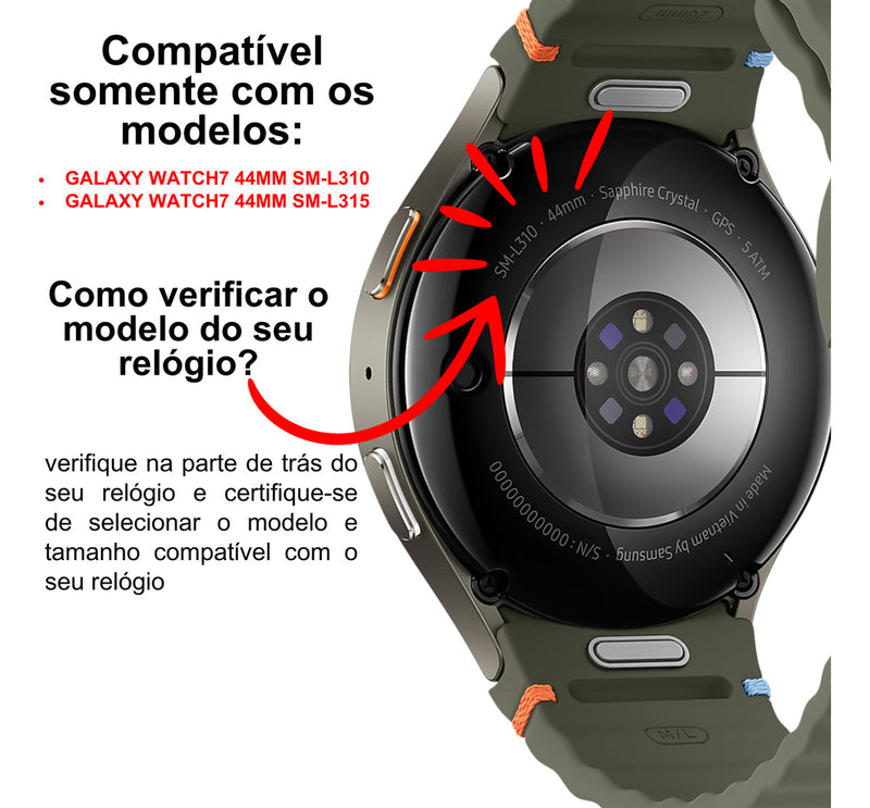 Capa Case Ultrafino Para Samsung Galaxy Watch 7 44mm E 40mm