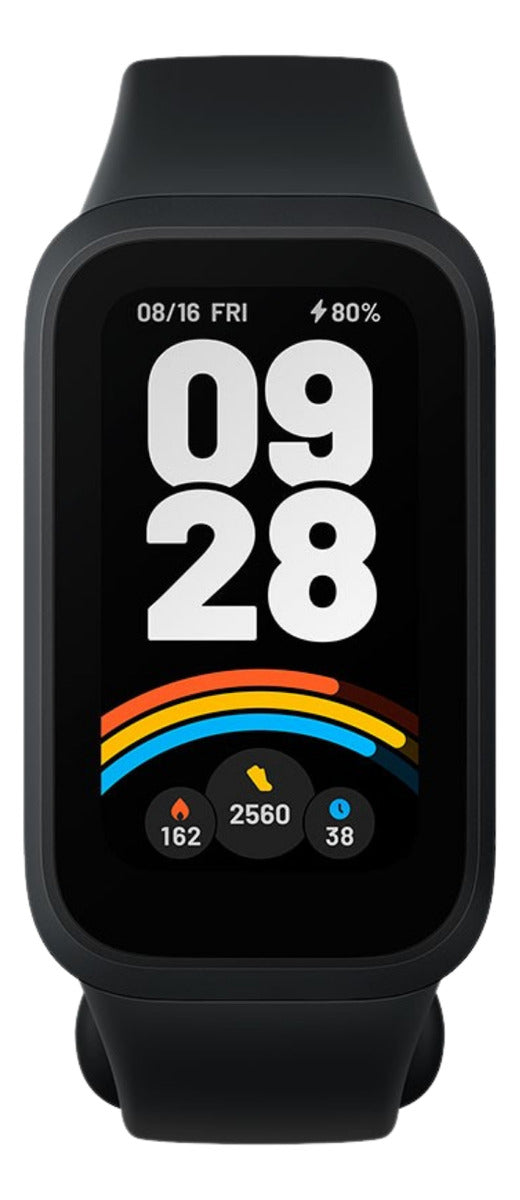 Pulseira 2em1 Protetora Para Xiaomi Smart Band 9 Active 1.47 Cor Rosa-claro