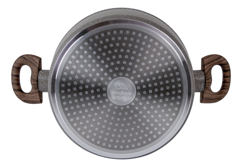 Conjunto de Panelas Indução Style Cook 10 Peças Grafito - Mimo Style