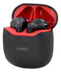 Fone Ouvido Sem Fio Bluetooth V5.1 Kaidi-771 True Wirelees Cor Preto