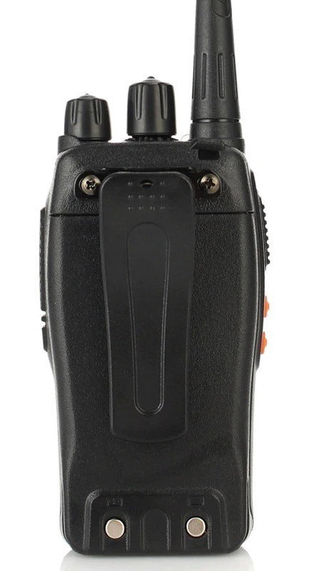 Kit 4 Radio Comunicador 777s Profissional Ht Uhf 16 Canais Bandas De Freqüência Uhf 400-470 Mhz Cor Preto