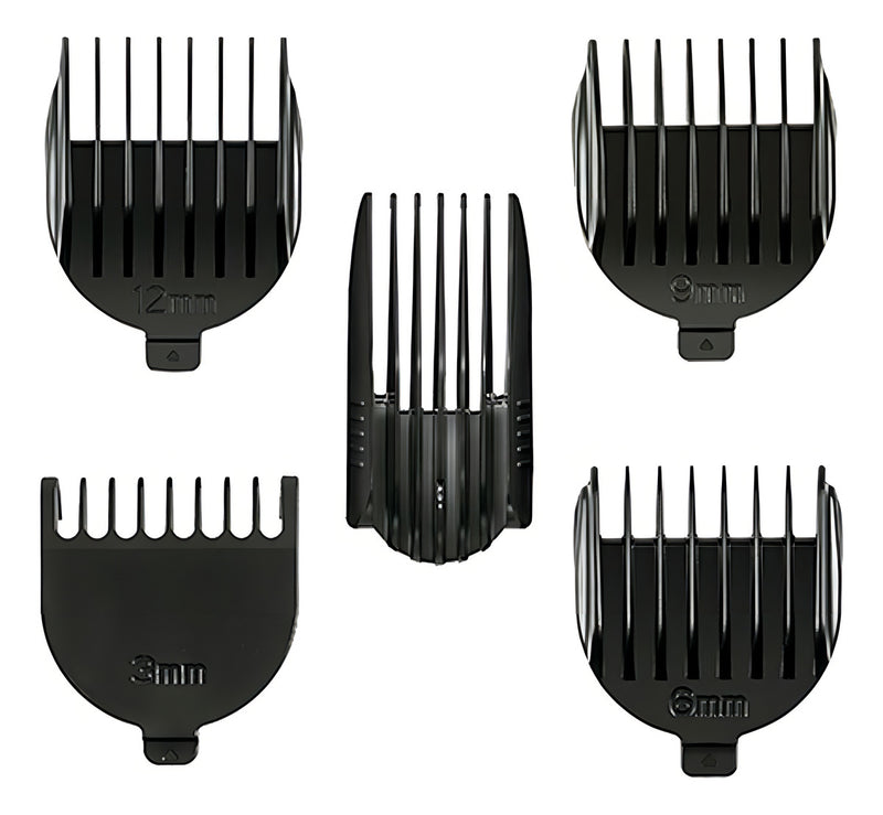 Barbeador Elétrico Maquina Barbear Aparelho Barba 3em1 Cor Preto/azul