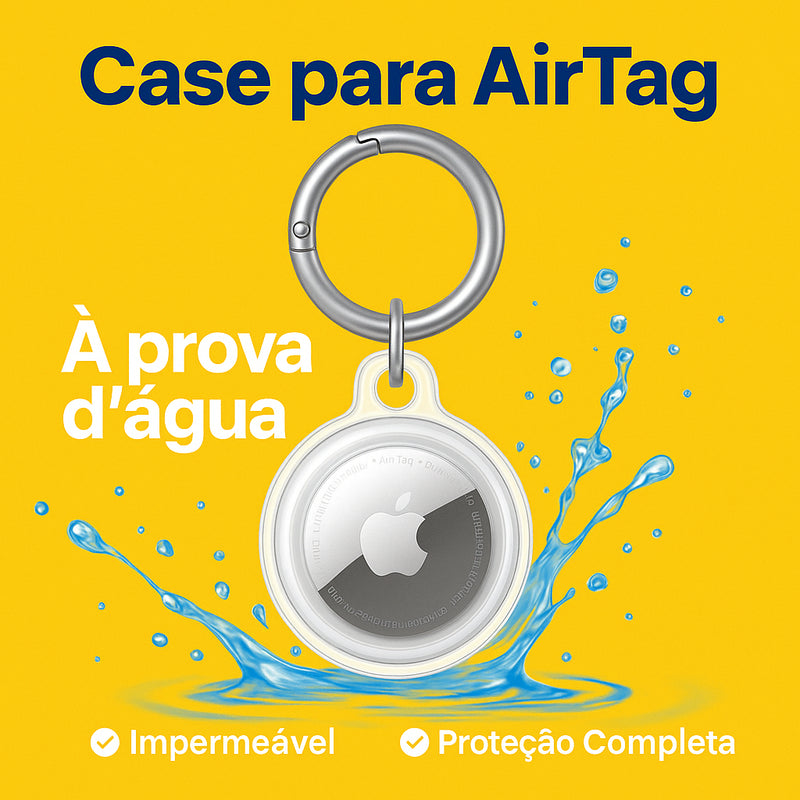 Capa Capinha Case Para Airtag Chaveiro Prova D'água