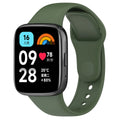 Pulseira De Silicone Sport Para Xiaomi Redmi Watch 3 Active Cor Bege Largura Da Pulseira 20 Mm