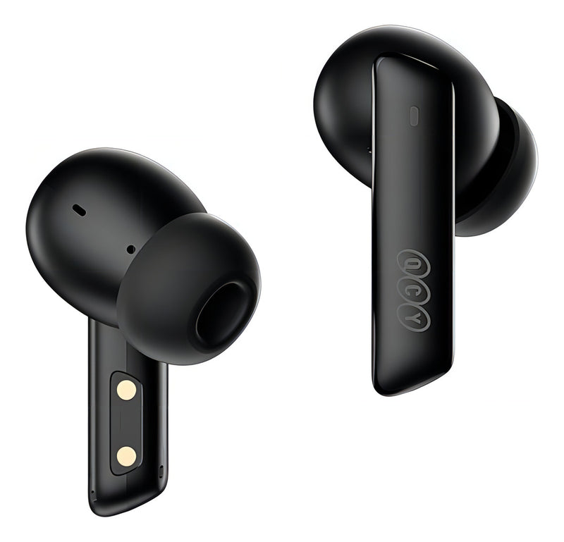 Fone Qcy Ht05 Melobuds Bluetooth 5.2 Com Cancelamento Anc Cor Preto