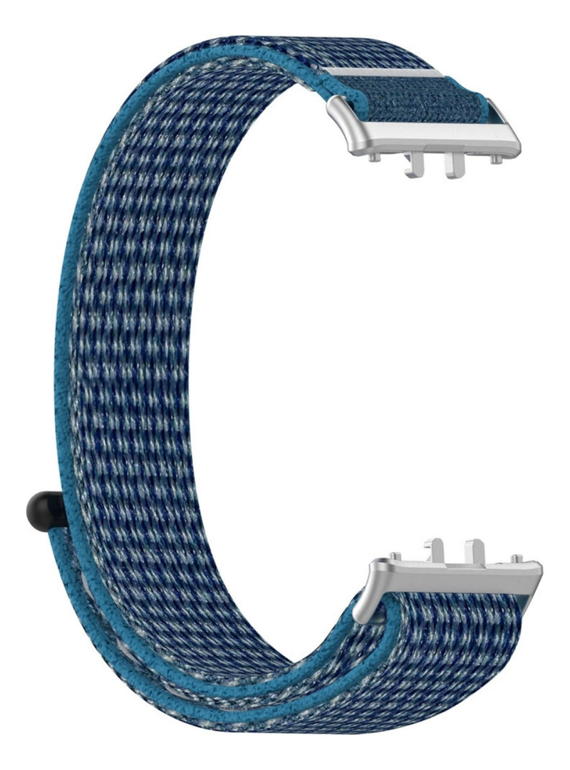 Pulseira Fecho Silicone Para Samsung Galaxy Fit 3 Sm-r390 Cor Nude Largura Da Pulseira 20 Mm