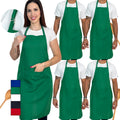 Kit 5 Avental Cozinha Garçom Oxford Restaurante Lachonete
