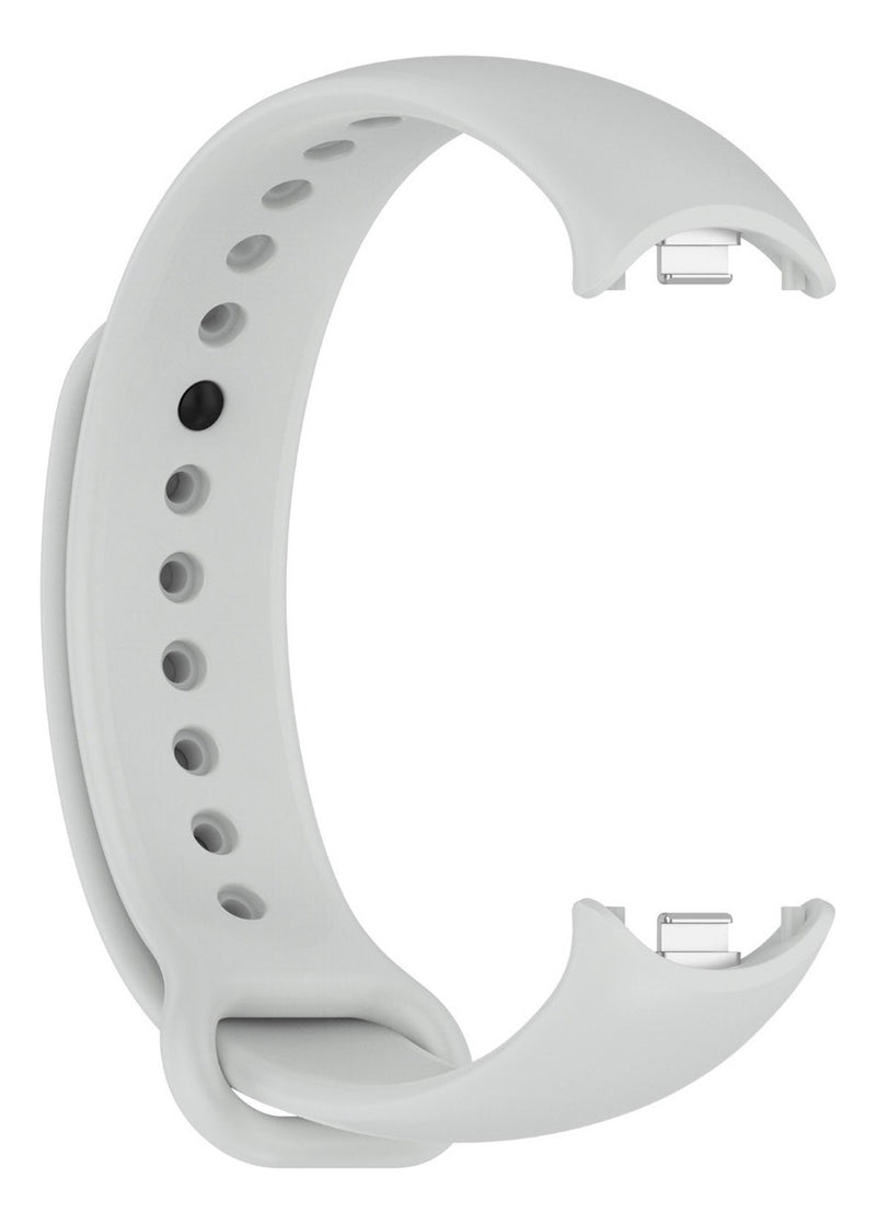 Pulseira Silicone Trava Metal Sport Compatível C/ Mi Band 8 Cor Vermelho