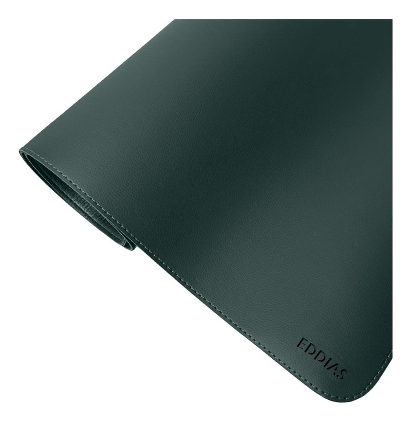 Mousepad Grande Preto 90x40 Deskpad Couro Antiderrapante Mesa Computador Notebook Eddias